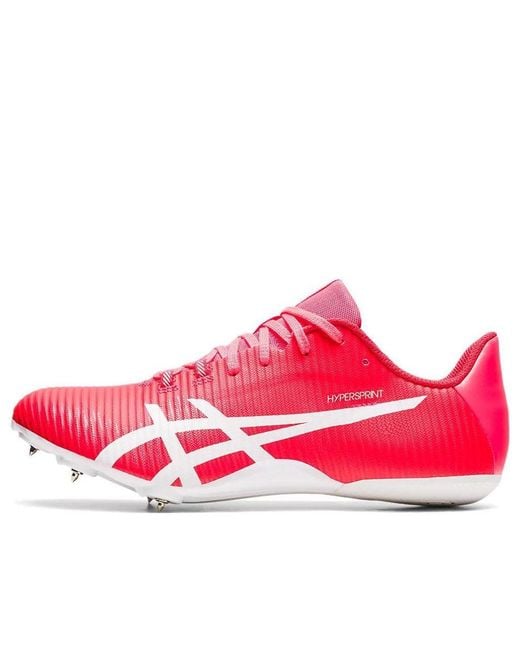 Asics Red Hypersprint 8 for men
