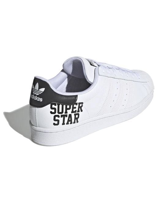 Adidas White Superstar 'Varsity Pack for men