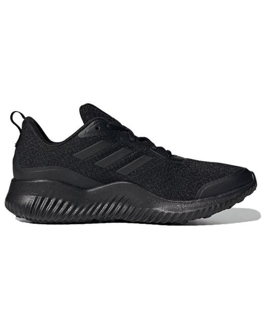 Adidas Black Alphacomfy Lightweight Breathable Casual for men