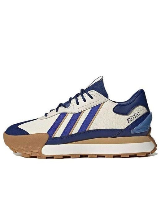 Adidas Blue Futro Mixr Shoes 'Aluminium Lucid' for men