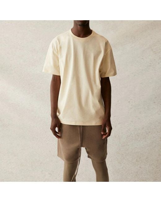 Fear Of God Natural Ss21 Short Sleeve Tee for men