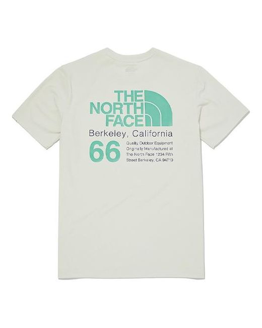 The North Face Green Tnf Ss21 T-shirt for men