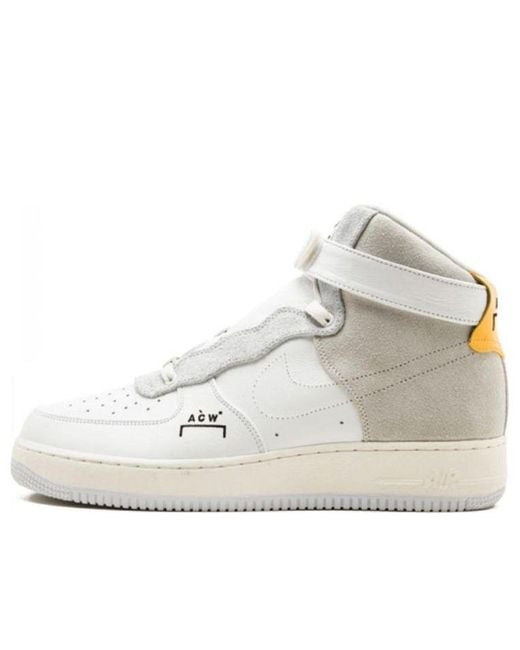 Nike White Lab X A-Cold-Wall* Air Force 1 High for men