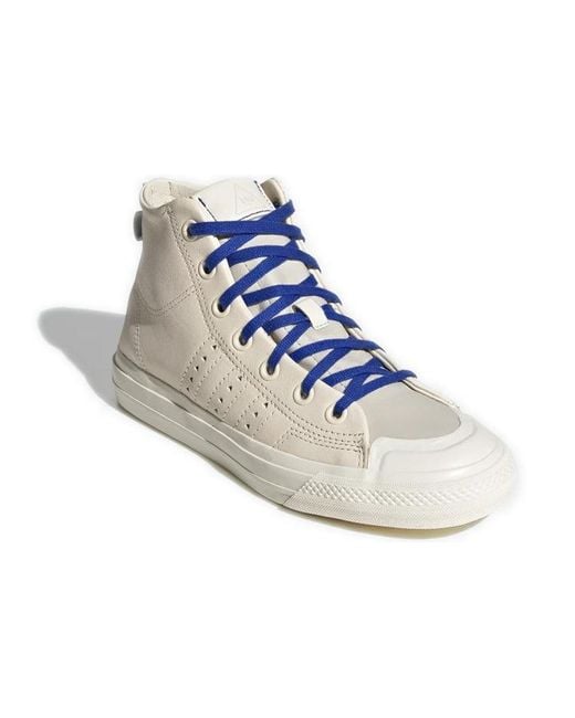Adidas Blue X Pharrell Nizza Hi 'Cream' for men