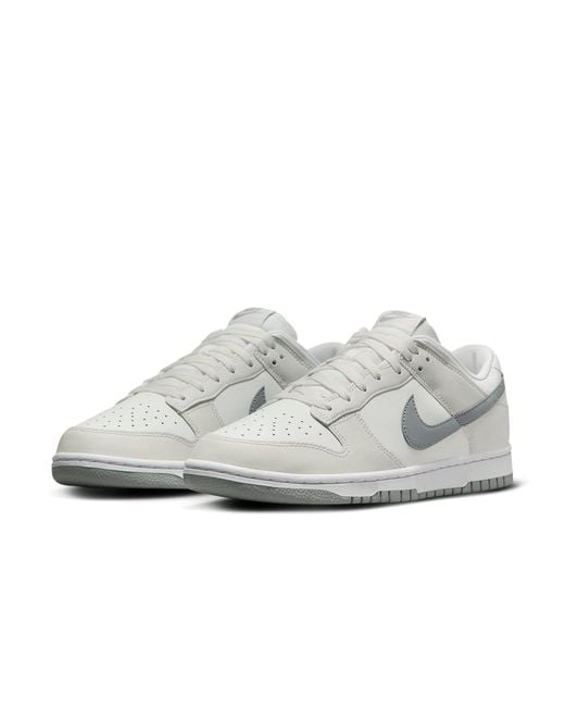 Nike White Dunk Low Retro 'Summit Light Smoke' for men