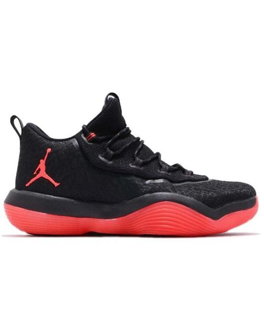 Nike Jordan Super Fly Low 'black Infrared' for Men | Lyst