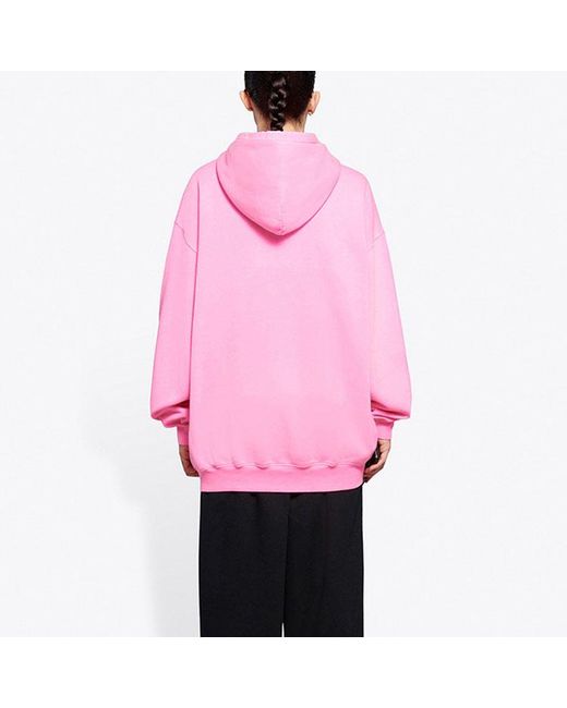 Balenciaga Pink (Wmns) Sponsor Hoodie
