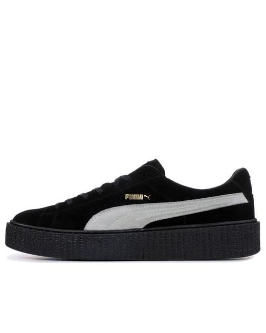 PUMA Black Fenty X Suede Creepers for men