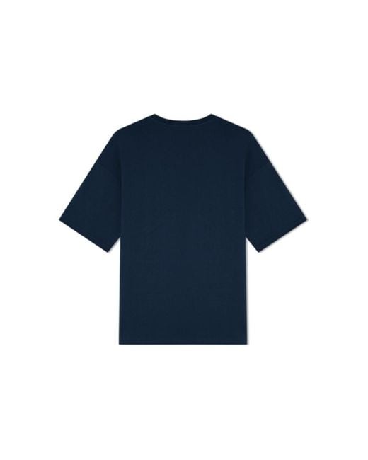 New Balance Blue Logo Print T-Shirt for men