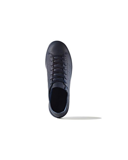 Adidas Blue Adidas Stan Smith Leather Sock for men