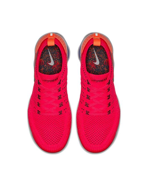 vapormax flyknit red white and blue