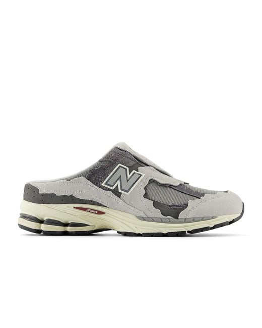 New Balance Gray 2002R Mule 'Protection Pack Rain Cloud' for men