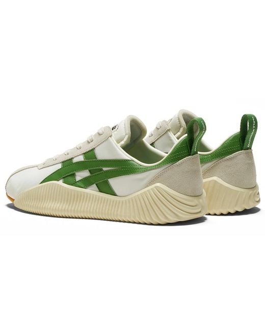 Onitsuka Tiger Green Acromount Shoes 'Cream Spinach' for men