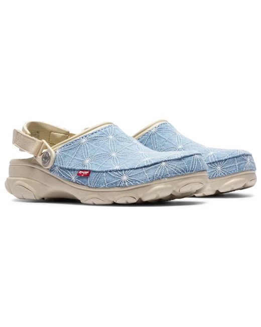 CROCSTM Blue X Levi's Sashiko Classic All-Terrain Clog 'Bone' for men