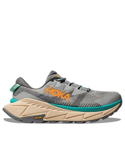 Hoka One One Blue Skyline-Float X 'Slate Oat Milk' for men