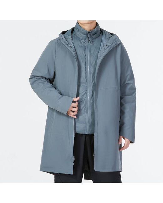 Under Armour Blue Ua Storm Coldgear Infrared Down 3-In-1 Jacket 'Cement' for men