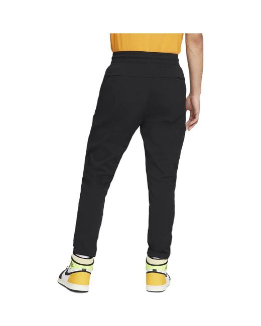 Nike Blue Statement Essentials Solid Color Alphabet Embroidered Casual Pants/Trousers Autumn for men
