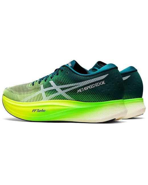 Asics Green Metaspeed Edge+ Running Shoes for men