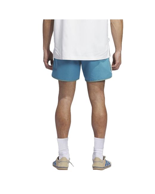 Adidas Blue X Clot Sprinter Shorts By Edison Chen Asia Sizing for men