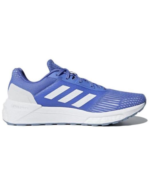 Adidas Blue (Wmns) Solar Drive St Lightweight Breathable Low Tops