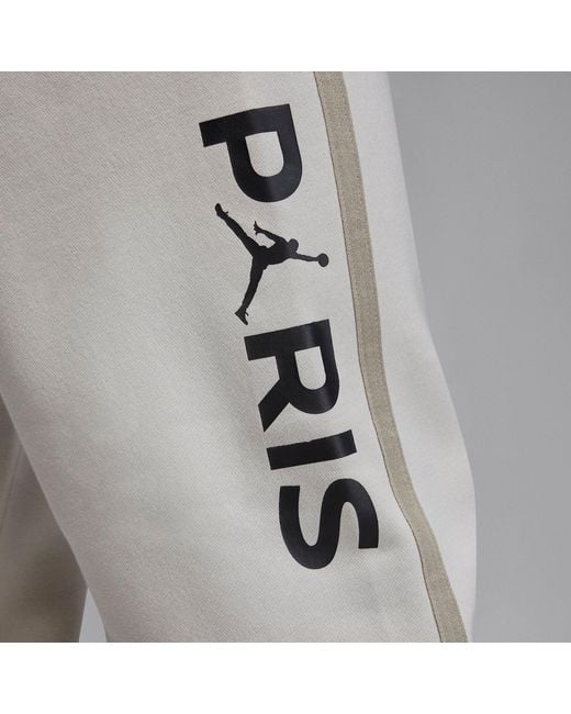 Nike White X Paris Saint-Germain Sweatpants 'Light Bone' for men