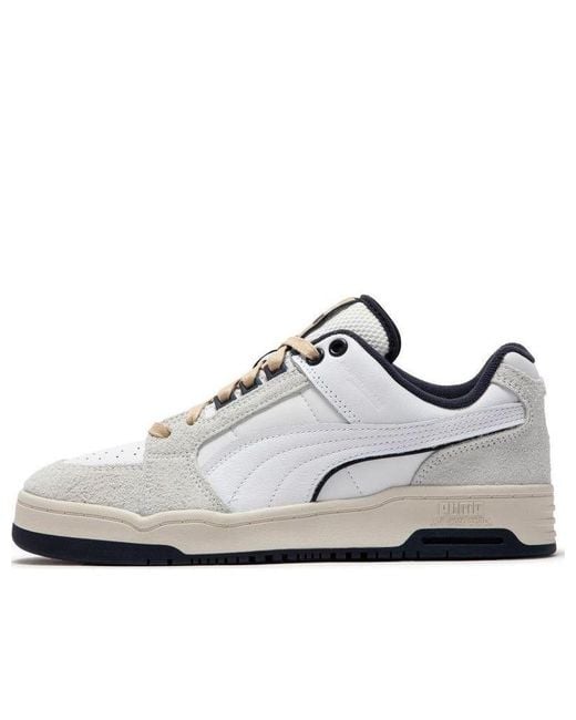 PUMA White Slipstream Lo 'Service Line'