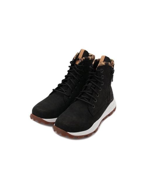 Timberland Black Brooklyn Side Zip Boot for men