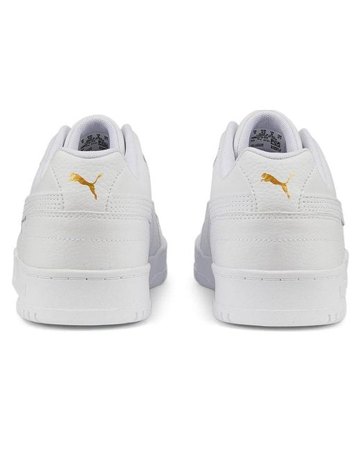 PUMA White Rbd Game Low for men