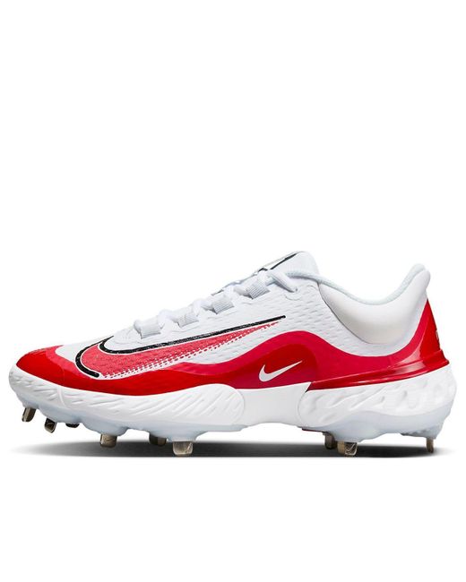 Nike Red Alpha Huarache Elite 4 Low University' for men