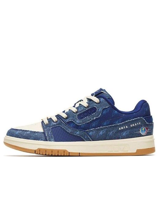 Anta Blue (Wmns) Skateboarding Series Sneakers 'Denim Gum'
