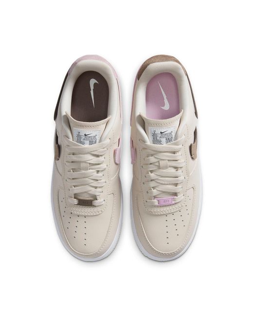 Nike White (Wmns) Air Force 1 Low Vandalized 'Light Orewood'