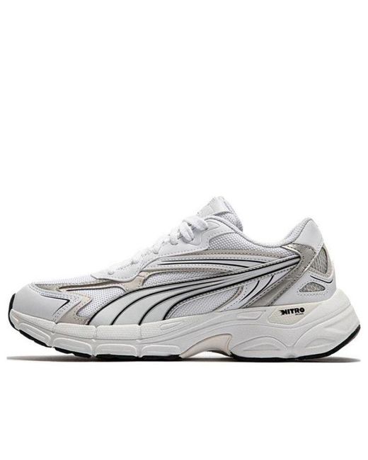 PUMA White Teveris Nitro Noughties for men