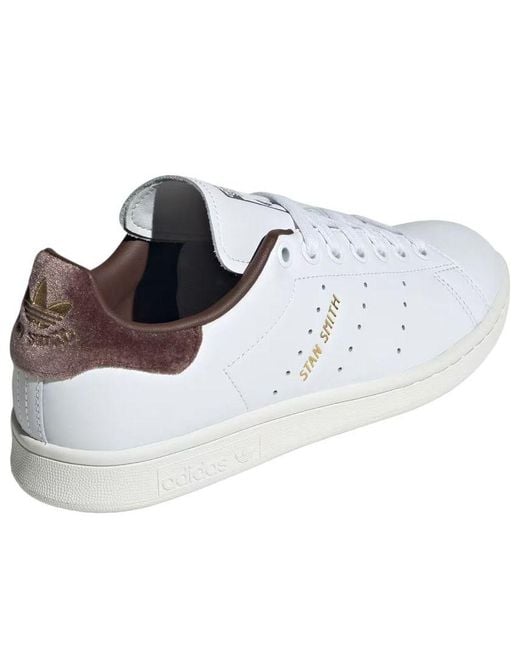 Adidas White (Wmns) Stan Smith Metallic'