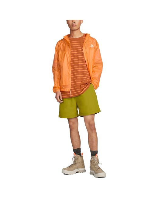 Nike Green Acg Trail Shorts 'Moss' for men