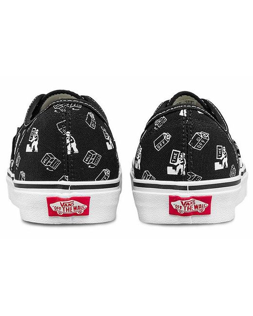Vans Black Kazuki Kuraishi X Authentic 'Unsung Heroes' for men