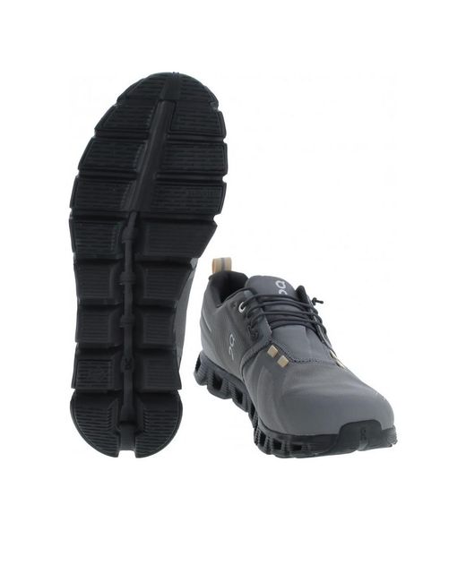 On Shoes Gray Cloud 5 Waterproof 'Asphalt Magnet' for men