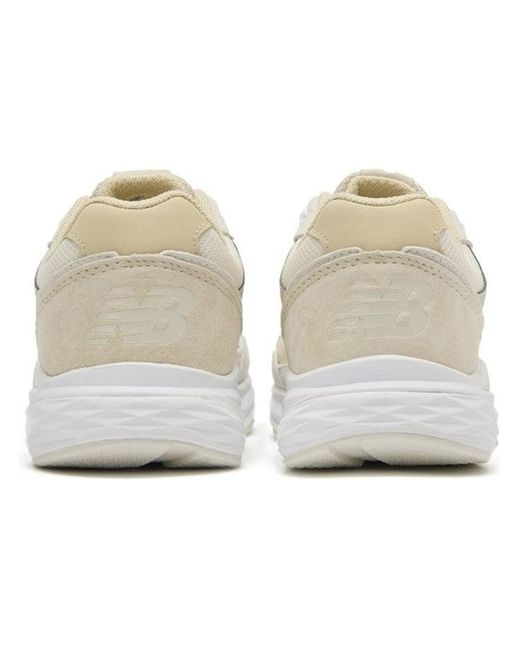 New Balance White 707 Yellow for men