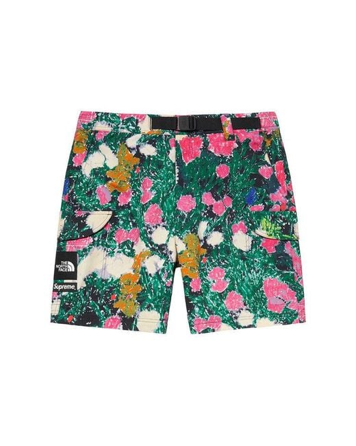 Supreme Green Ss22 Week 16 X The North Face Rekking Zip-Off Belted Pant for men