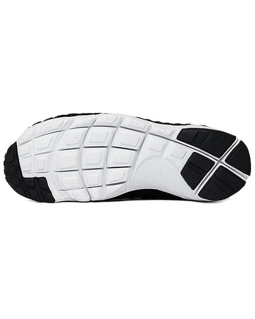Nike Black Air Footscape Woven Chukka Qs 'Hairy Suede' for men