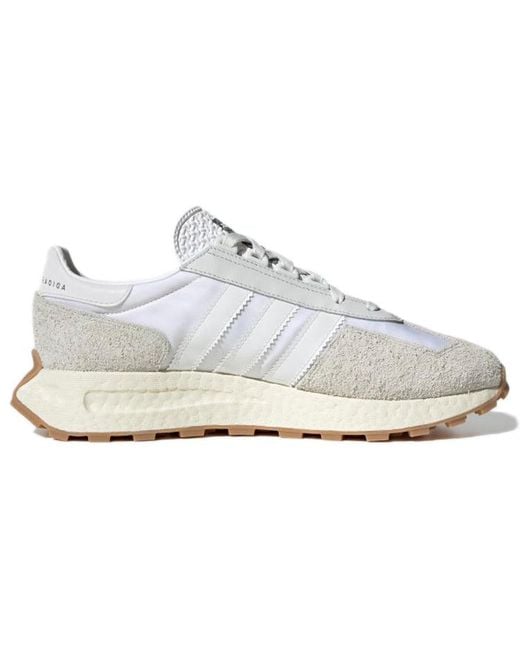 Adidas White Retropy E5 Gum' for men