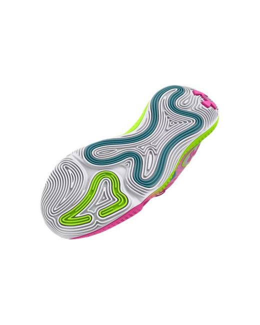 Under Armour Pink Spawn 5 Lime' for men