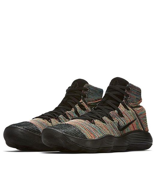 Nike Black Hyperdunk 2017 Flyknit 'Multi-Color' for men