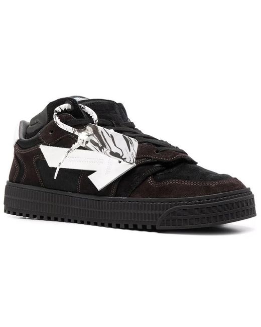 Off-White c/o Virgil Abloh Floating Arrow Low-top Sneakers in Black for ...