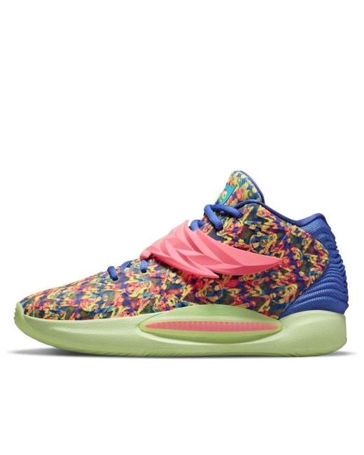 Nike Blue Kd 14 Ep 'Ron English 1' for men