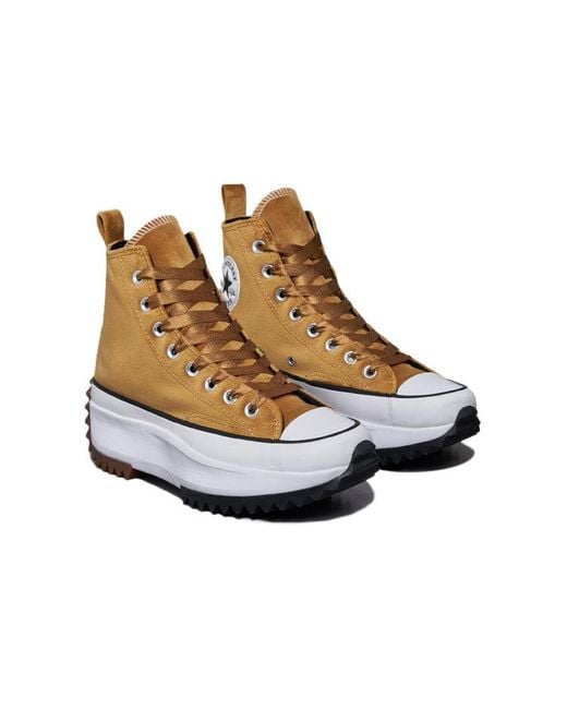 Converse Natural Run Star Hike High-Top Canvas Shoes for men