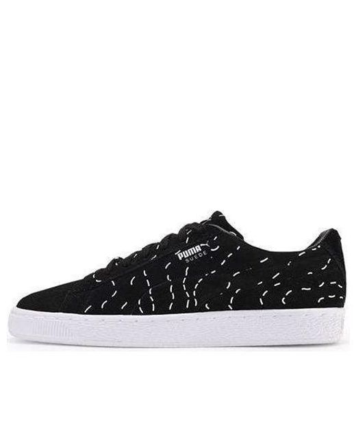 PUMA Black X Shantell Martin Suede for men