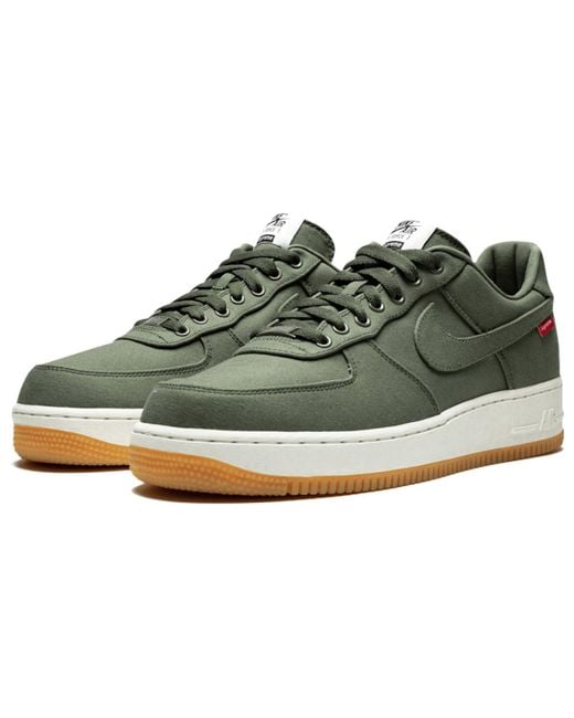 Nike Green X Supreme Air Force 1 Low Premium 08 Nrg 'Cargo Khaki' for men