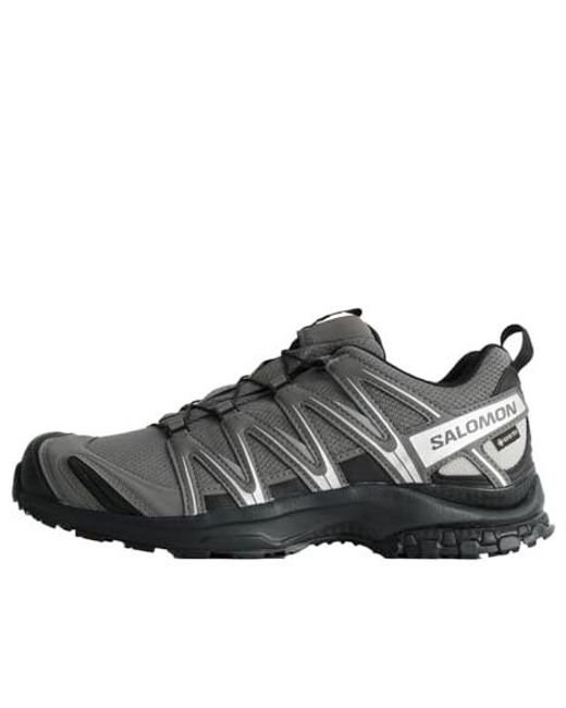 Salomon Brown Xa Pro 3D Gore-Tex 'Pewter Cloud' for men