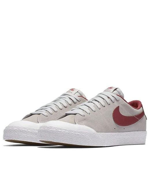 Nike Sb Skateboard Zoom Blazer Low Xt Whitebrown for men