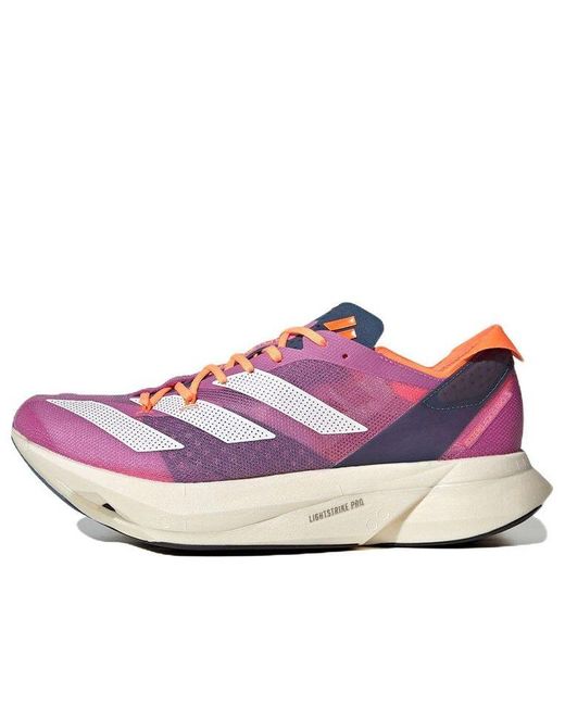 Adidas Pink Adizero Adios Pro 3 'Pulse Lilac' for men